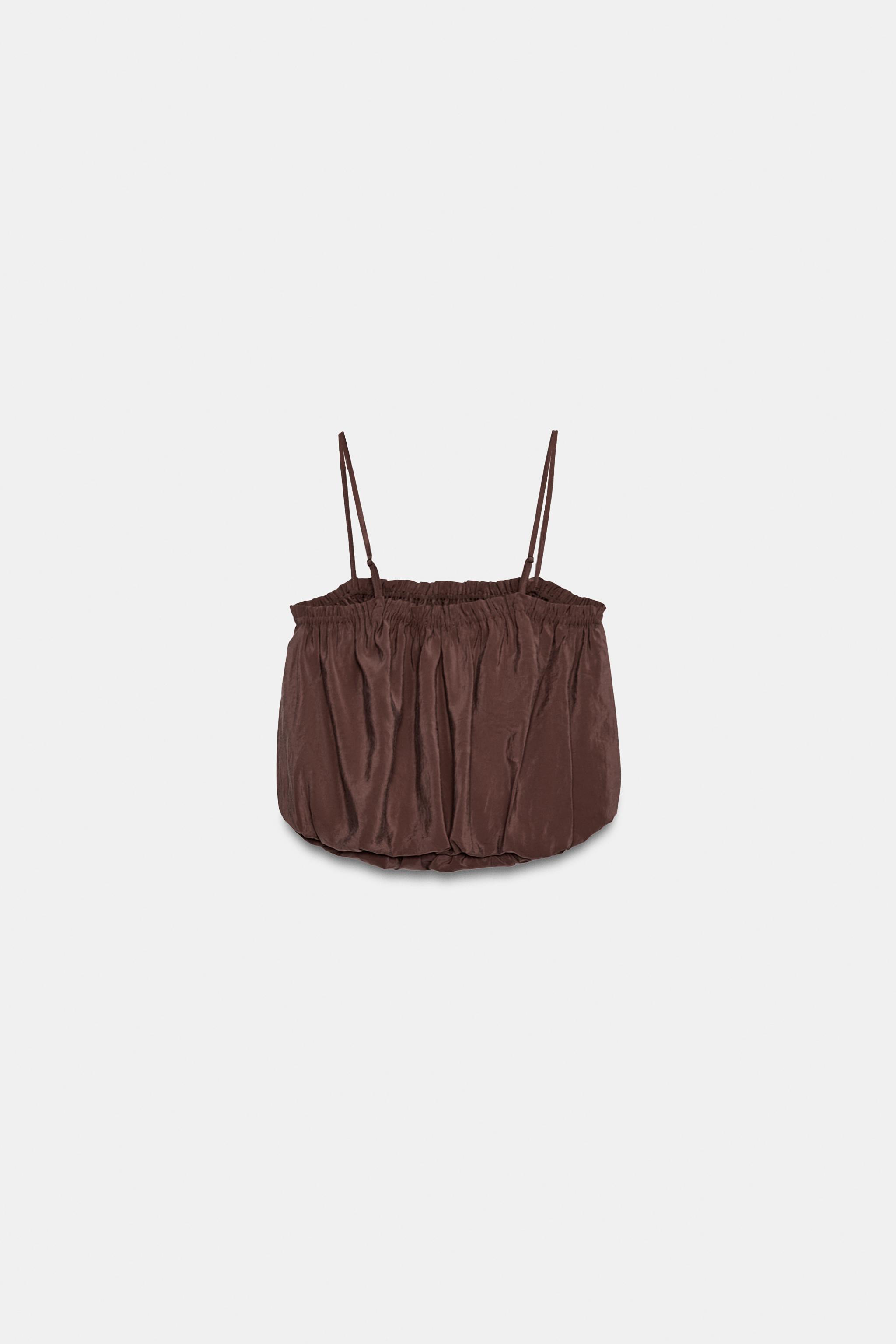 BALLOON STRAP TOP